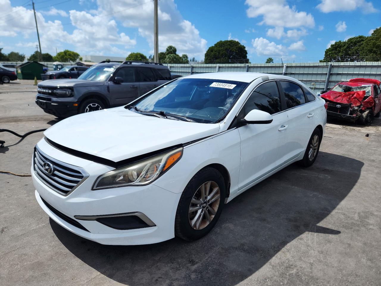 2016 HYUNDAI SONATA — Front 3/4