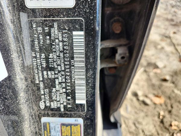 2014 KIA OPTIMA 2.0 SX Full Option — VINS