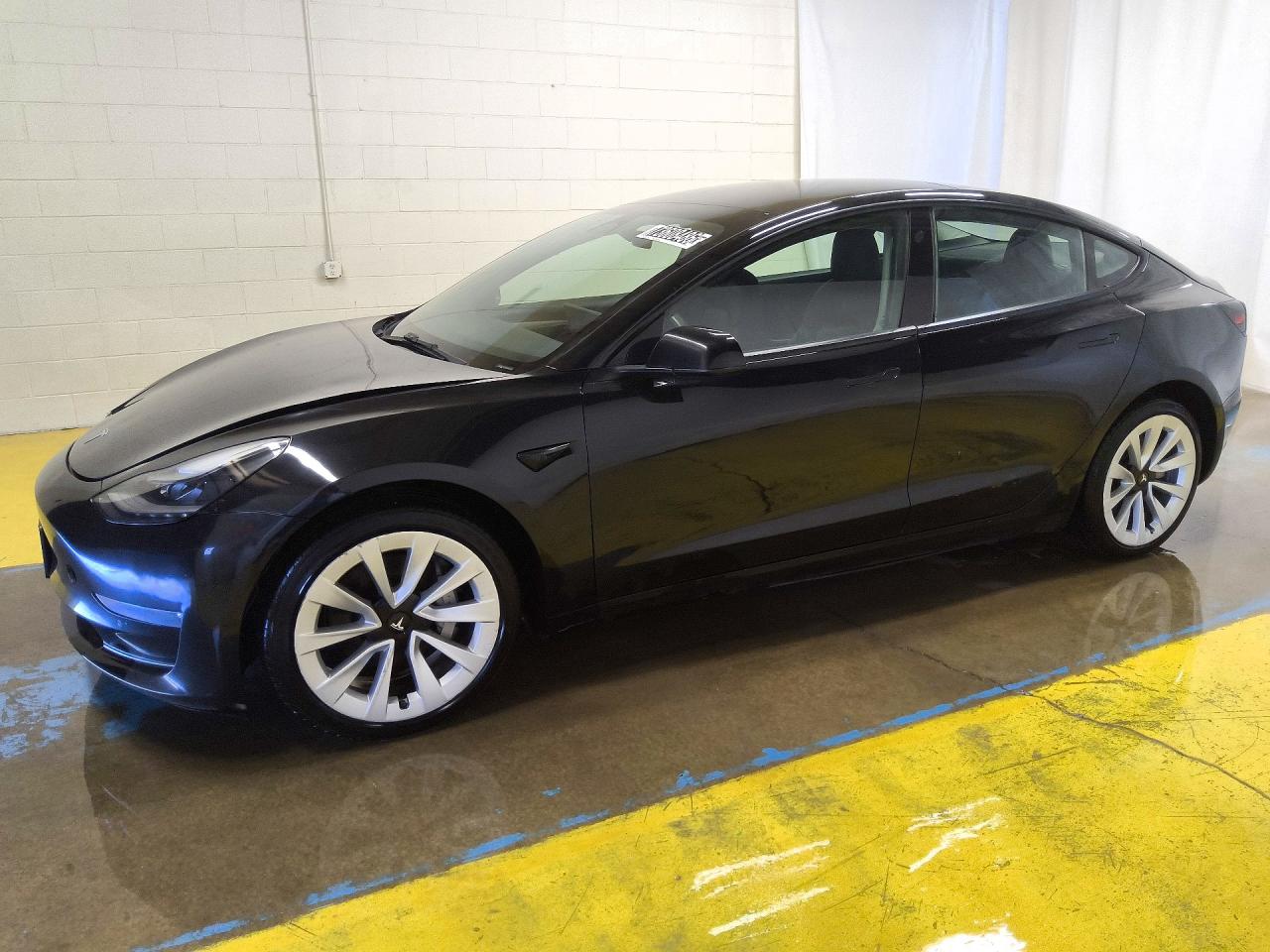 2022 TESLA MODEL 3 — Front 3/4