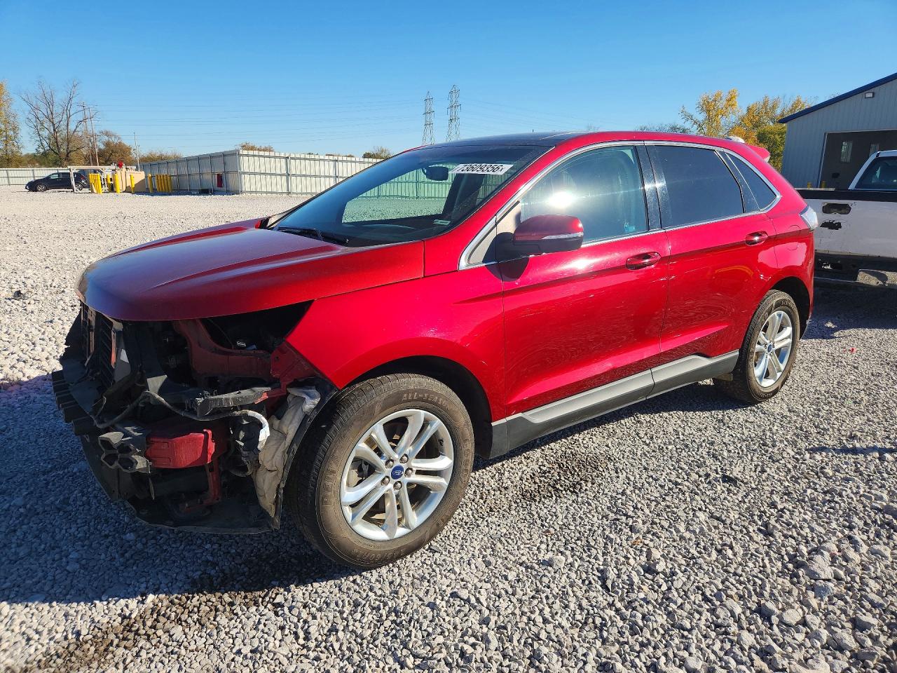 2018 FORD EDGE SEL — Front 3/4