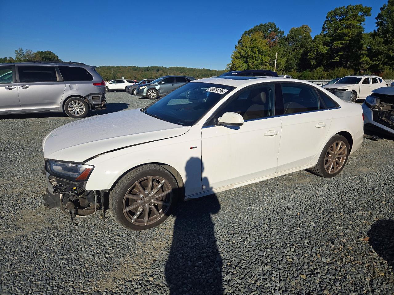 2015 AUDI A4 Premium Plus — Front 3/4
