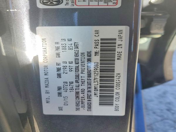 2015 MAZDA 3 Touring/GS