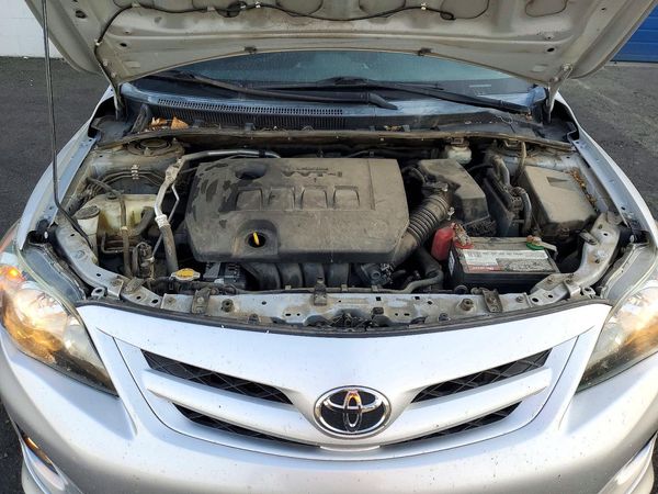 2012 TOYOTA COROLLA — Engine bay