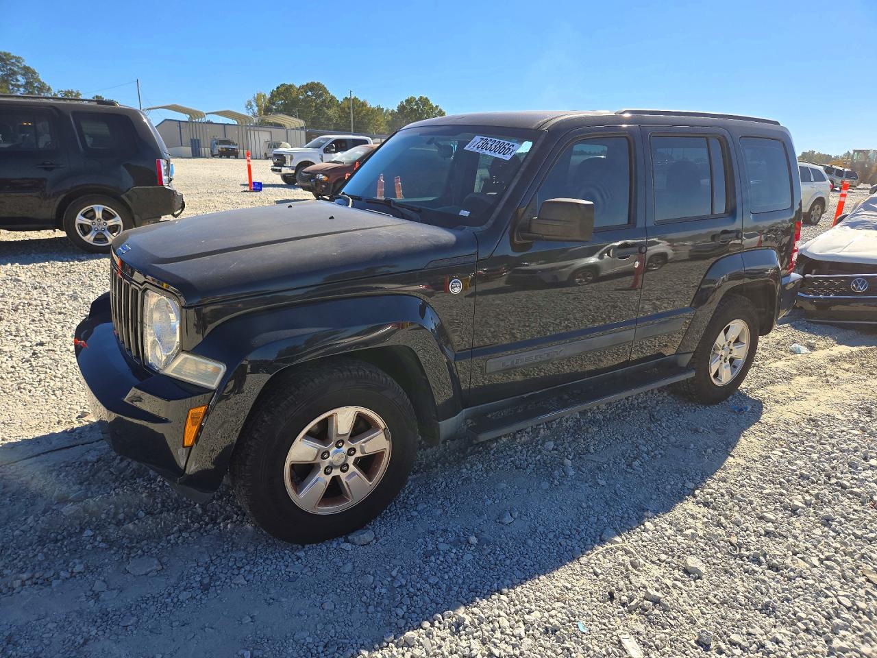2012 JEEP LIBERTY Sport — Front 3/4