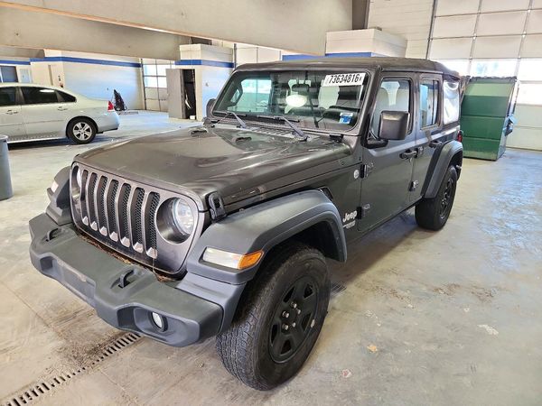 2018 JEEP WRANGLER UNLIMITED Unlimited Sport — Front 3/4