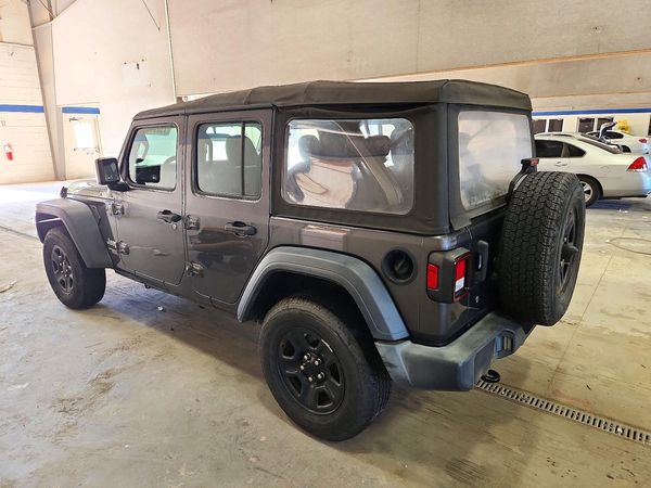 2018 JEEP WRANGLER UNLIMITED Unlimited Sport — DSRA