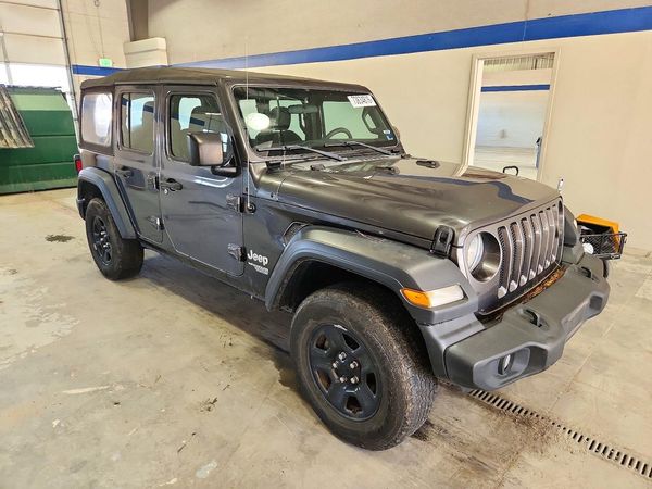 2018 JEEP WRANGLER UNLIMITED Unlimited Sport — Passenger 3/4