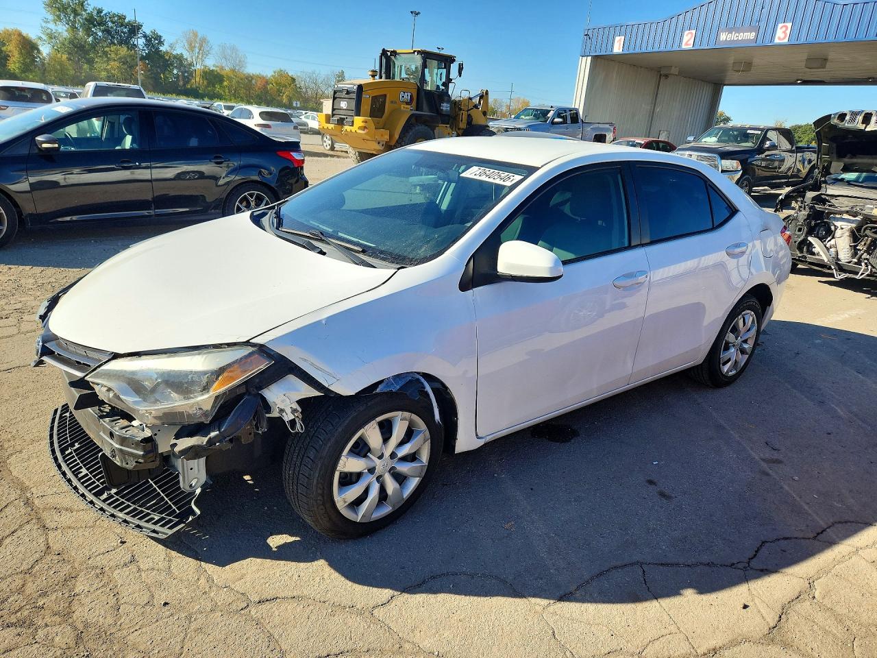 2016 TOYOTA COROLLA L/LE — Front 3/4