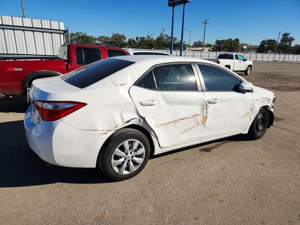 2016 TOYOTA COROLLA L/LE — PSRA