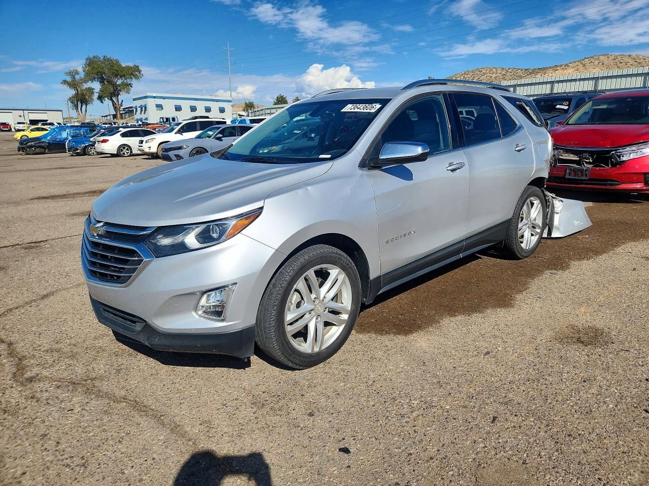 2019 CHEVROLET EQUINOX Premier (2LZ) — Front 3/4