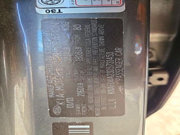 2013 KIA FORTE EX — VINS