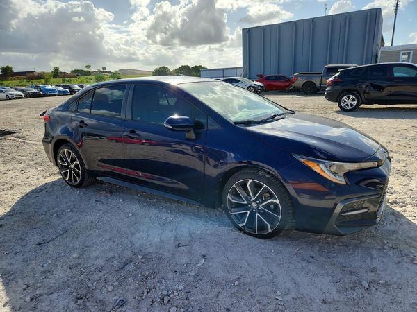 2020 TOYOTA COROLLA SE, CVT — Passenger 3/4
