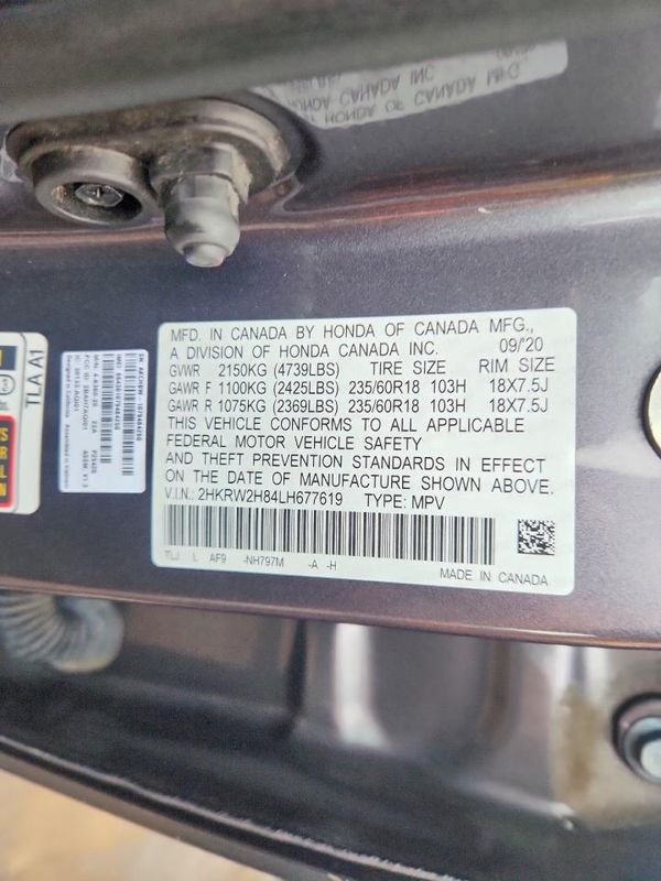2020 HONDA CR-V EX-L