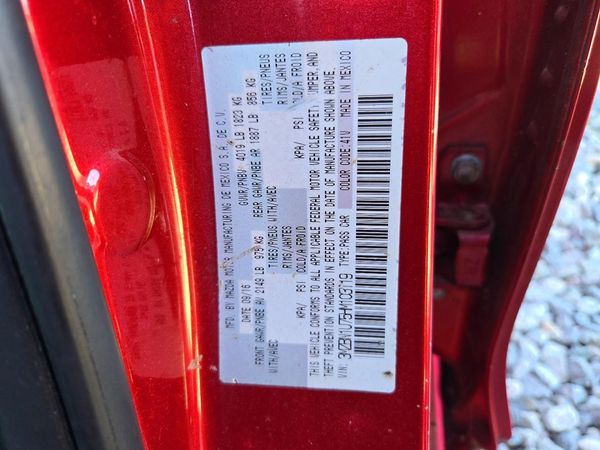 2017 MAZDA 3 Sport — VINS