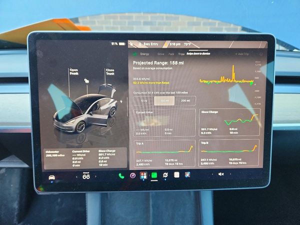 2022 TESLA MODEL 3 — ODOM