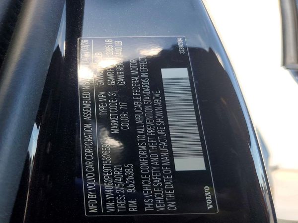 2026 VOLVO XC90 Plus Bright — VINS