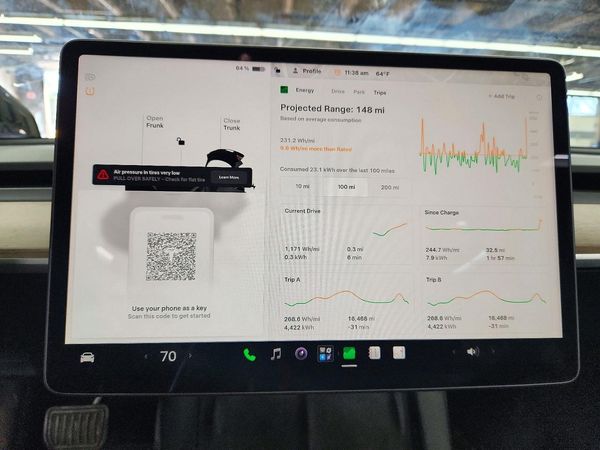 2023 TESLA MODEL 3 — ODOM