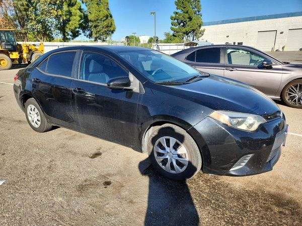 2016 TOYOTA COROLLA L/LE — Passenger 3/4