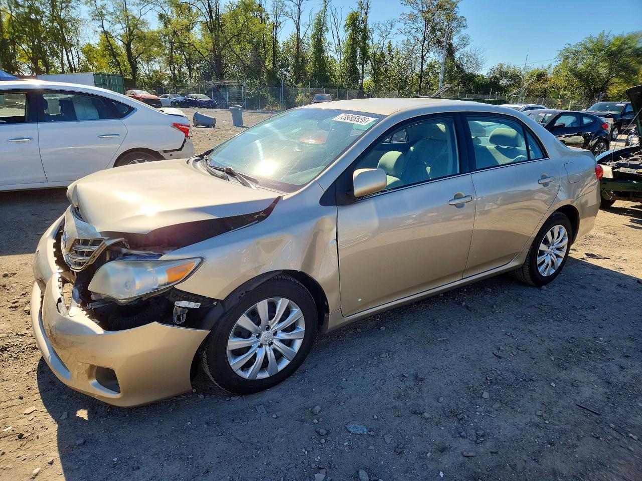 2013 TOYOTA COROLLA — Front 3/4