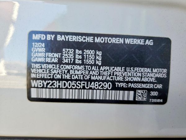 2025 BMW I4 eDrive40