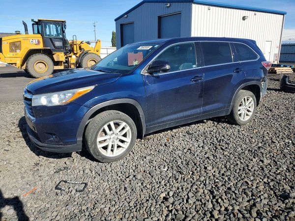 2014 TOYOTA HIGHLANDER Base/Hybrid — Front 3/4