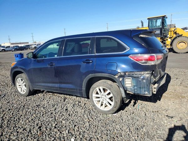 2014 TOYOTA HIGHLANDER Base/Hybrid — DSRA