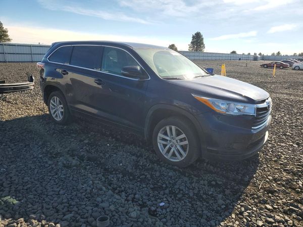 2014 TOYOTA HIGHLANDER Base/Hybrid — Passenger 3/4