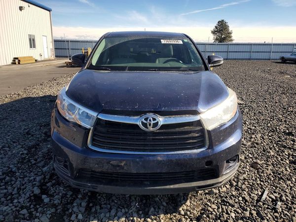 2014 TOYOTA HIGHLANDER Base/Hybrid — DIRF
