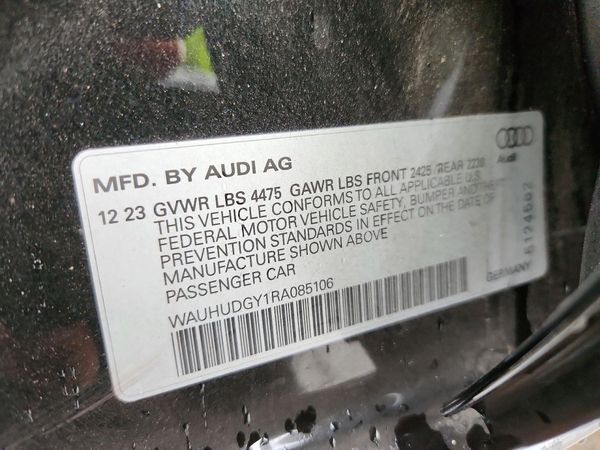 2024 AUDI A3 Premium Plus — VINS