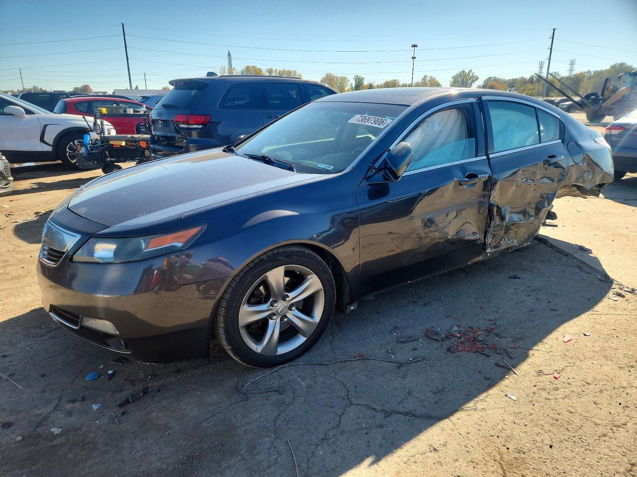 2013 ACURA TL SH-AWD TECH — Front 3/4