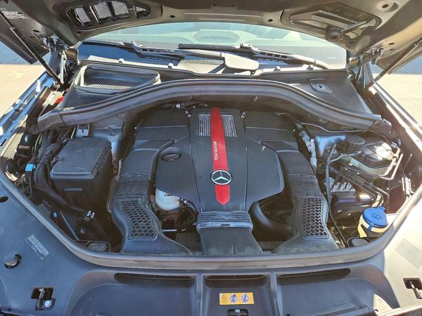 2017 MERCEDES-BENZ GLE COUPE AMG GLE43 — Engine bay