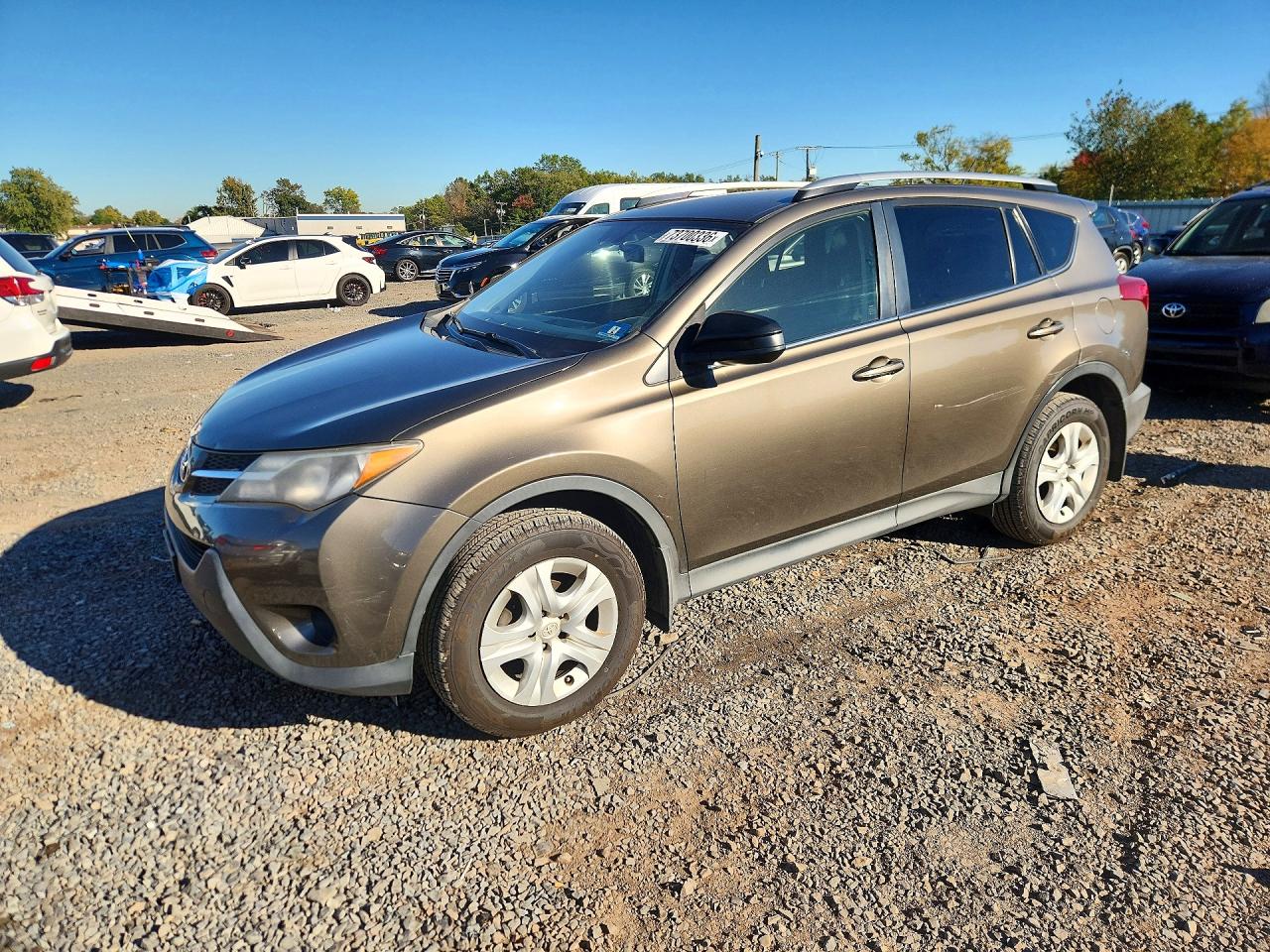 2015 TOYOTA RAV4 LE (X Grade) — Front 3/4