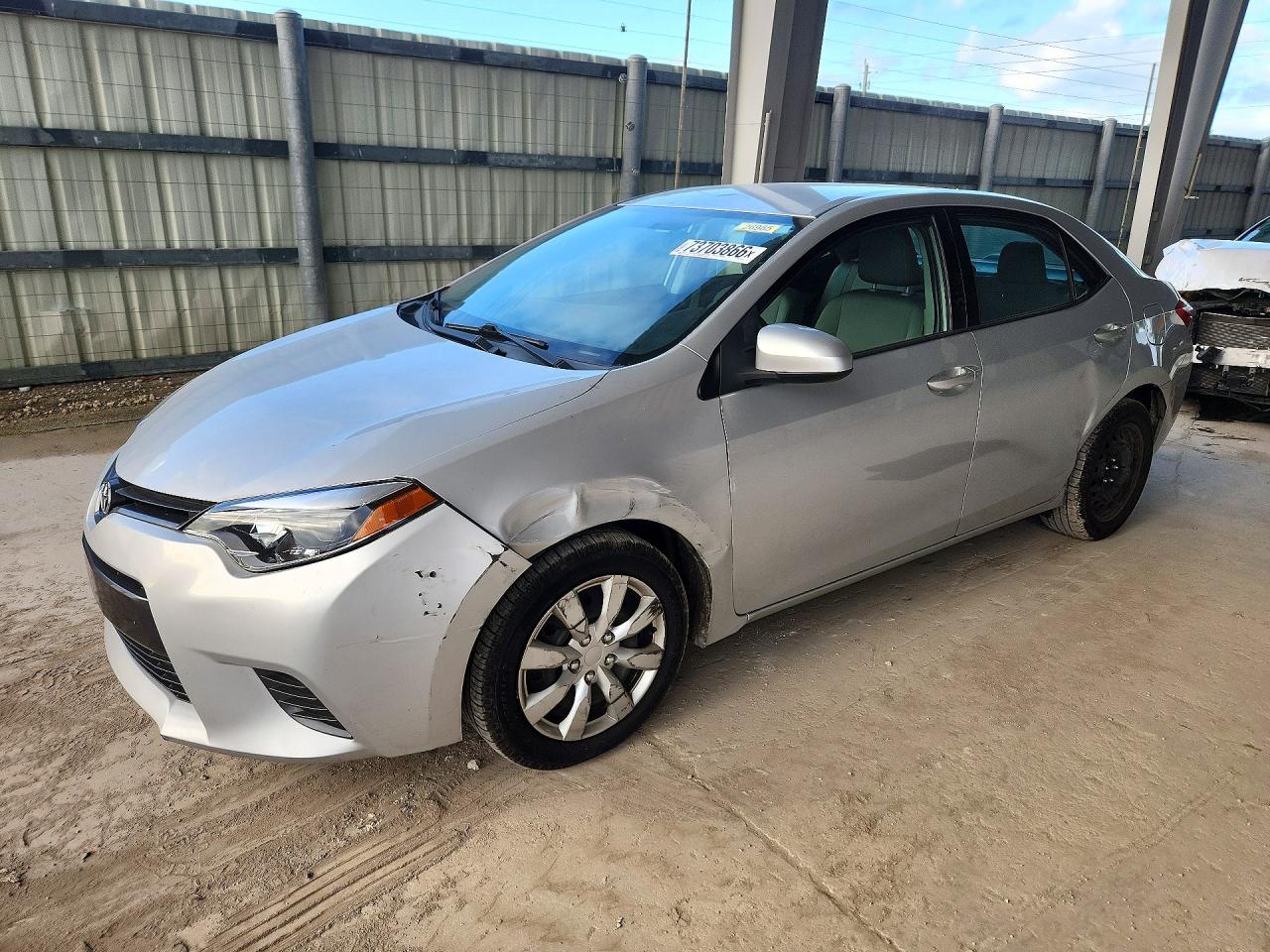 2015 TOYOTA COROLLA L/LE — Front 3/4