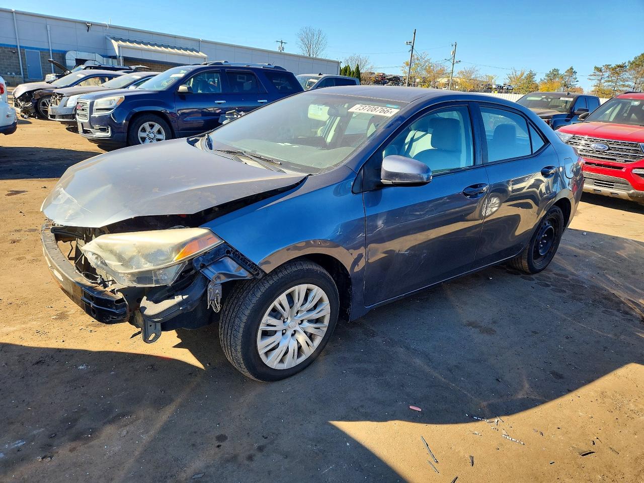 2014 TOYOTA COROLLA L/LE — Front 3/4