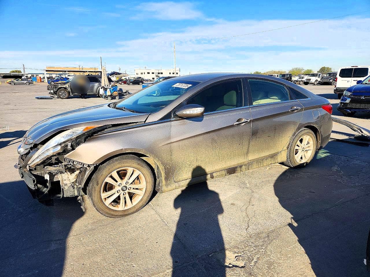 2014 HYUNDAI SONATA GLS/ GLS Popular — Front 3/4