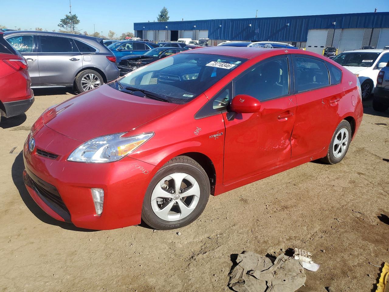 2015 TOYOTA PRIUS — Front 3/4