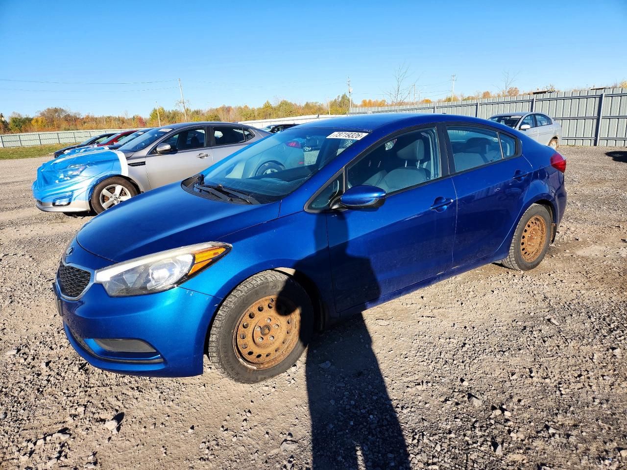 2014 KIA FORTE LX — Front 3/4
