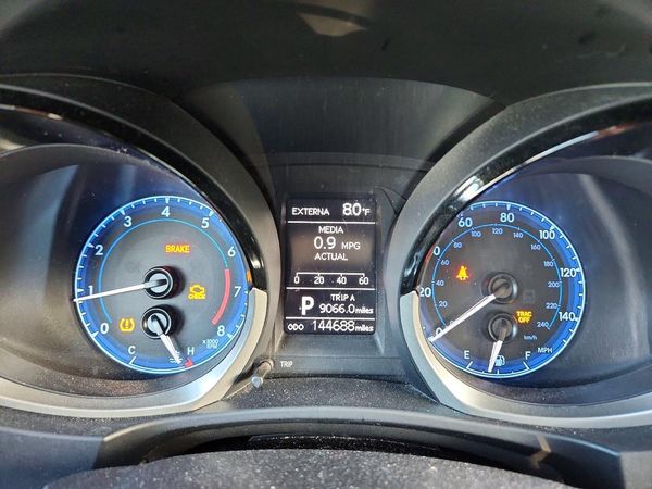 2016 TOYOTA COROLLA L/LE — ODOM