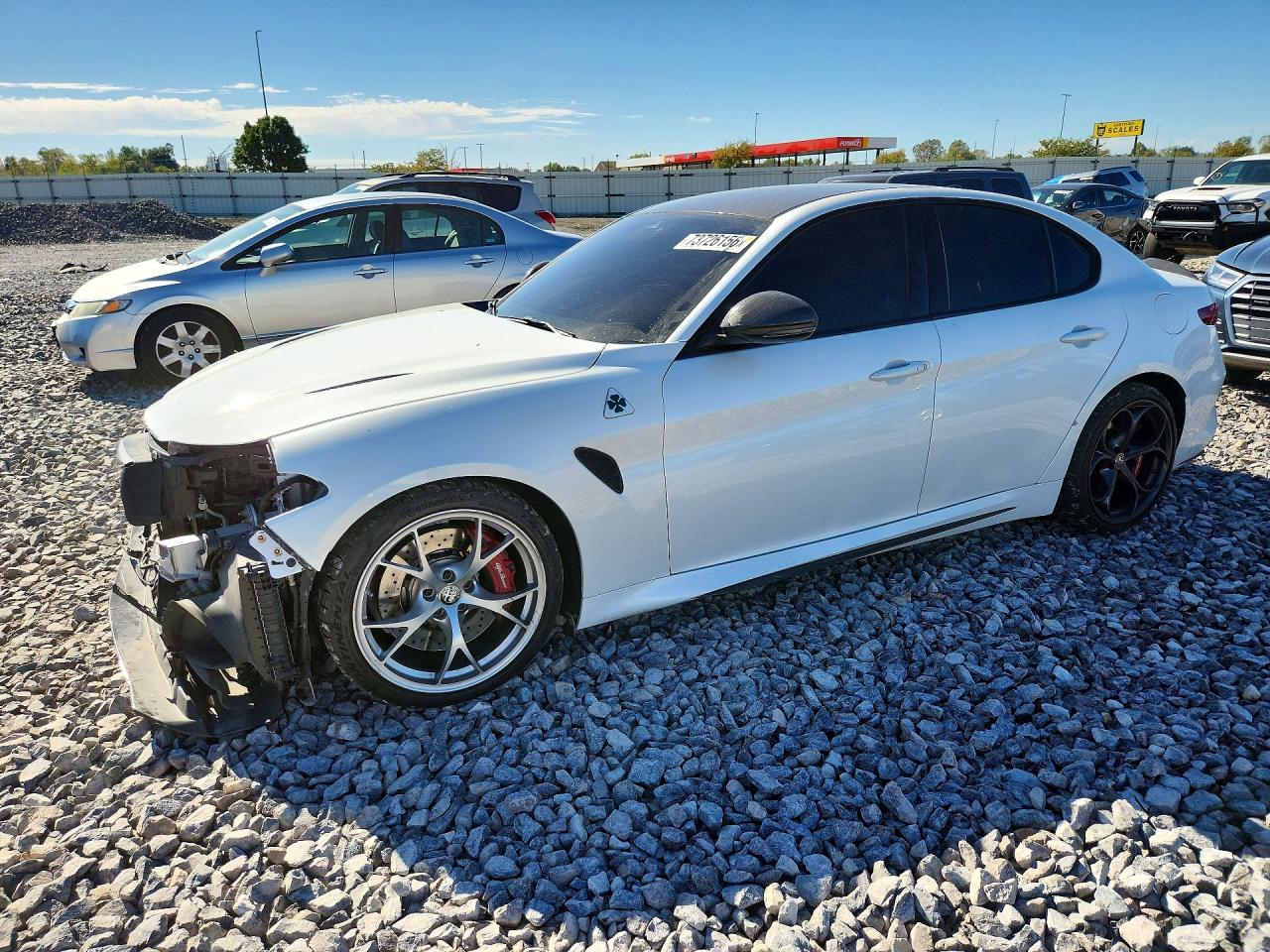 2019 ALFA ROMEO GIULIA QUADRIFOGLIO RWD — Front 3/4