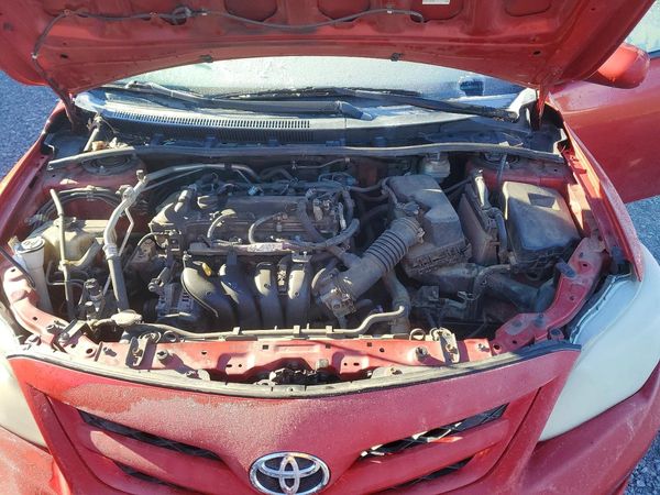 2012 TOYOTA COROLLA — Engine bay