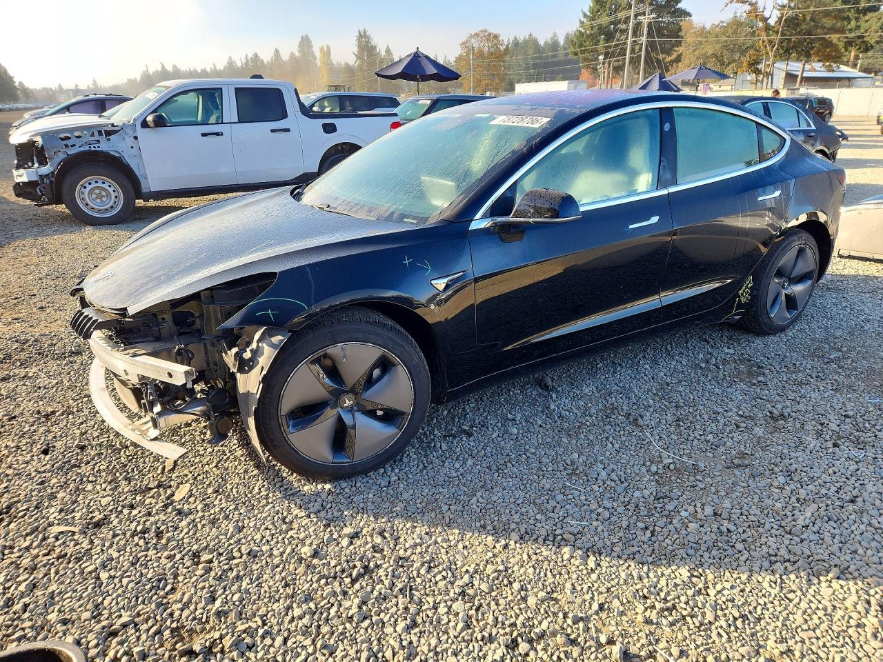 2019 TESLA MODEL 3 — Front 3/4