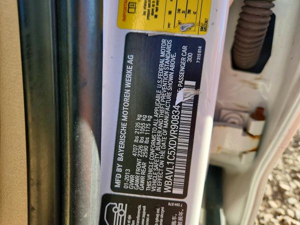 2013 BMW X1 xDrive28i — VINS
