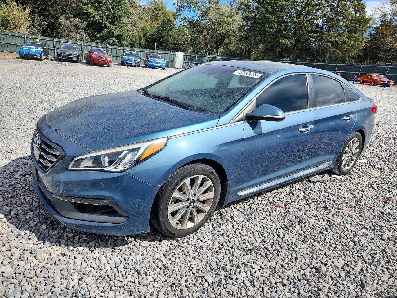 2017 HYUNDAI SONATA — Front 3/4