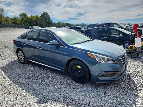 2017 HYUNDAI SONATA — Passenger 3/4