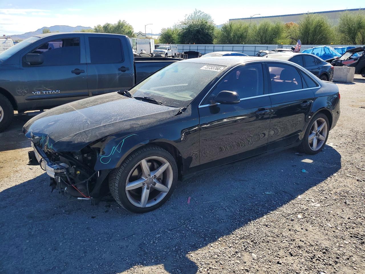 2012 AUDI A4 quattro Premium — Front 3/4