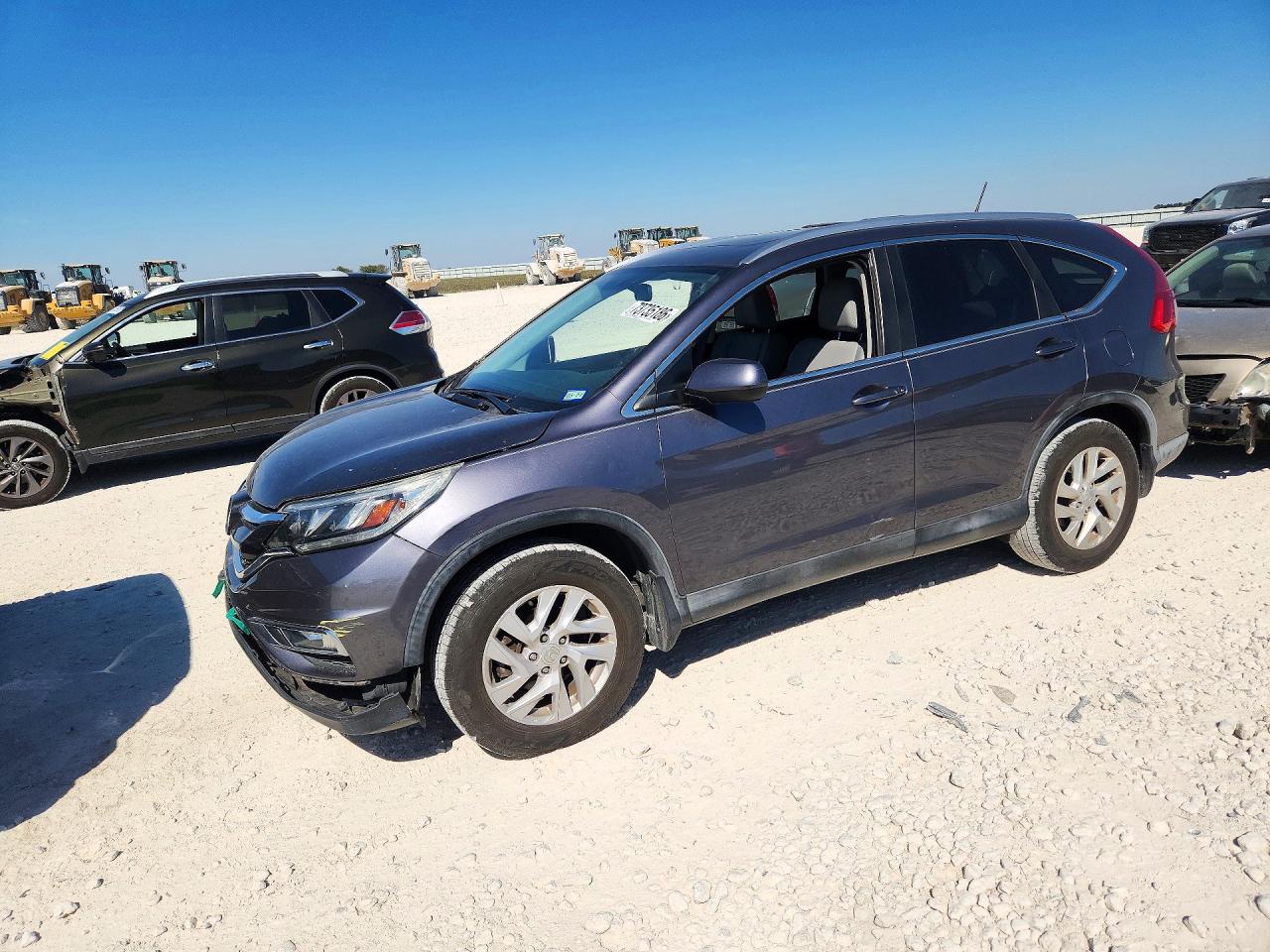 2015 HONDA CRV EX-L — Front 3/4
