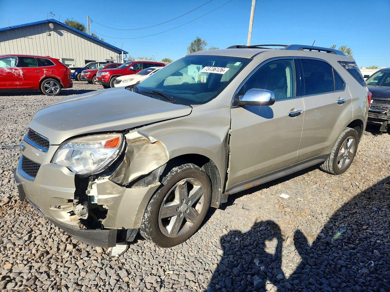 2014 CHEVROLET EQUINOX LTZ — Front 3/4