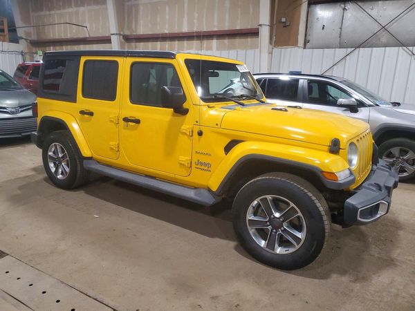 2020 JEEP WRANGLER UNLIMITED Unlimited Sahara — Passenger 3/4