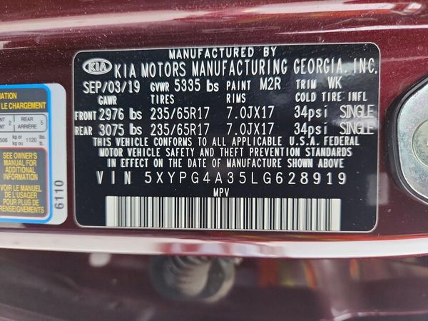 2022 KIA SORENTO