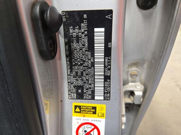 2012 TOYOTA HIGHLANDER Base/Hybrid — VINS